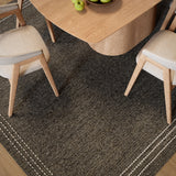 Olivier Border Hand Loomed Rug RUGS - wool Momeni