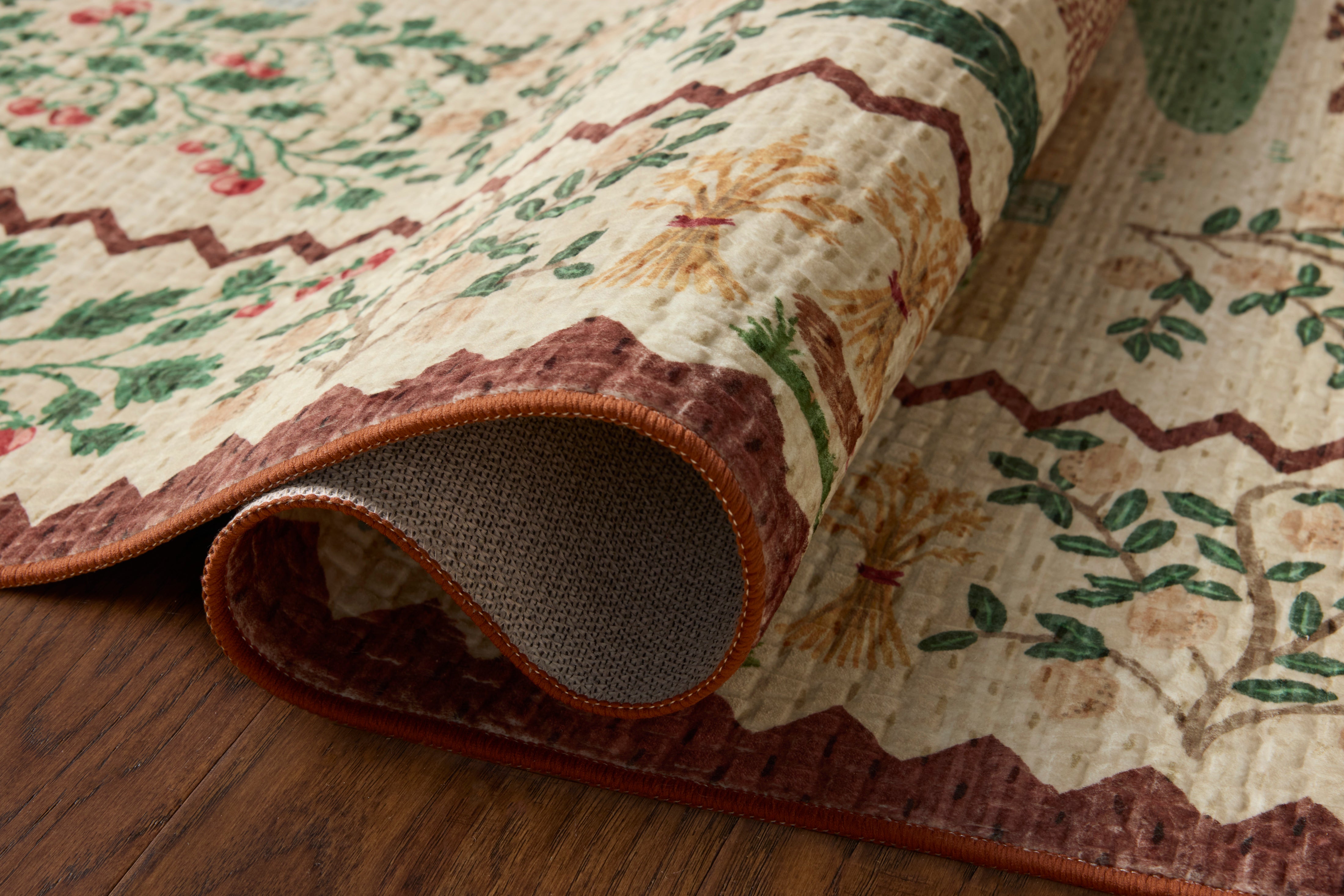Rifle Paper Co. x Loloi Orchard Antique Ivory / Multi Machine Washable Rug RUGS - synthetic Loloi