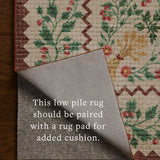 Rifle Paper Co. x Loloi Orchard Antique Ivory / Multi Machine Washable Rug RUGS - synthetic Loloi 18" x 18"