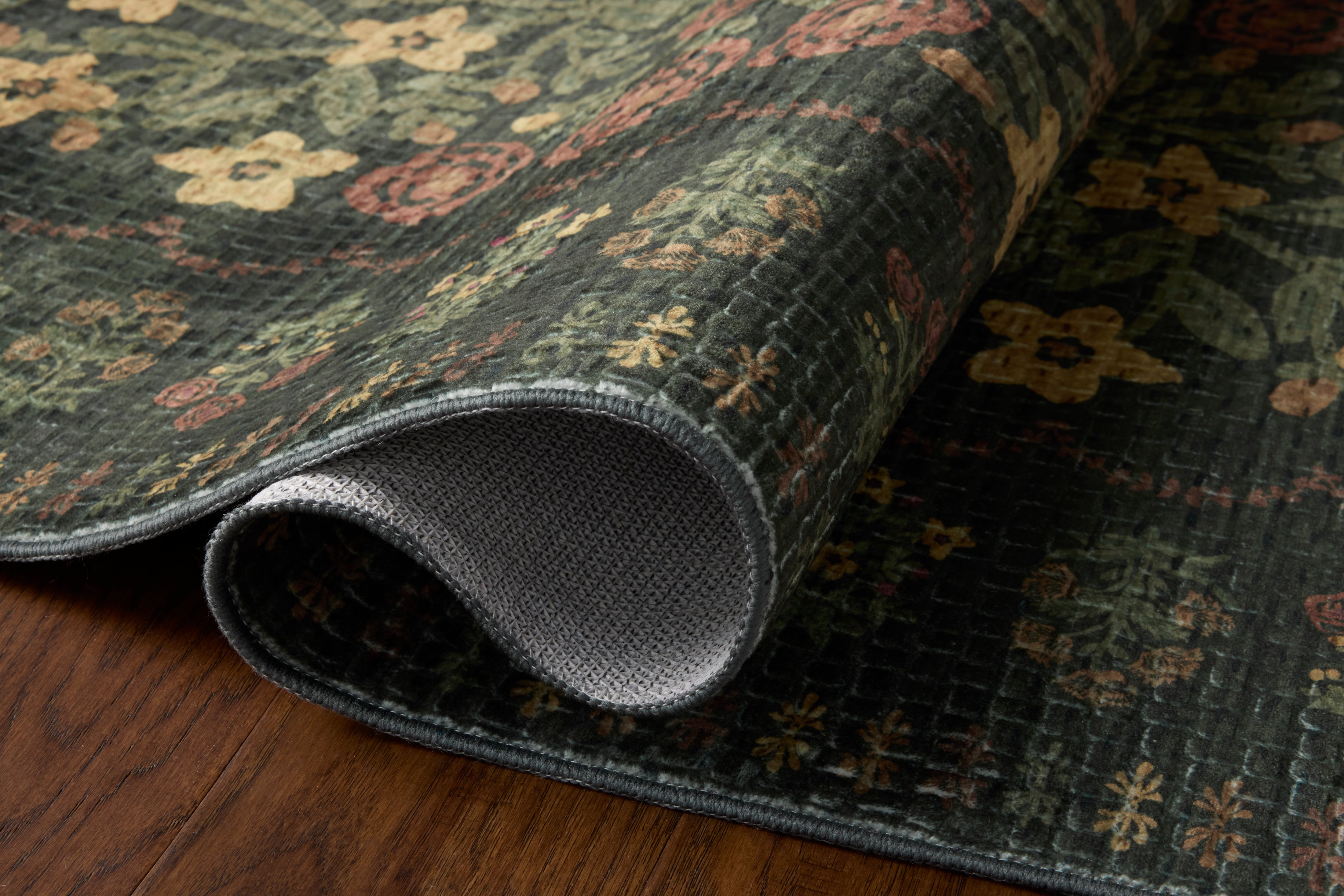 Rifle Paper Co. x Loloi Orchard Forest / Multi Machine Washable Rug RUGS - synthetic Loloi
