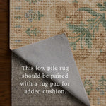 Rifle Paper Co. x Loloi Orchard Sand / Multi Machine Washable Rug RUGS - synthetic Loloi 18" x 18"