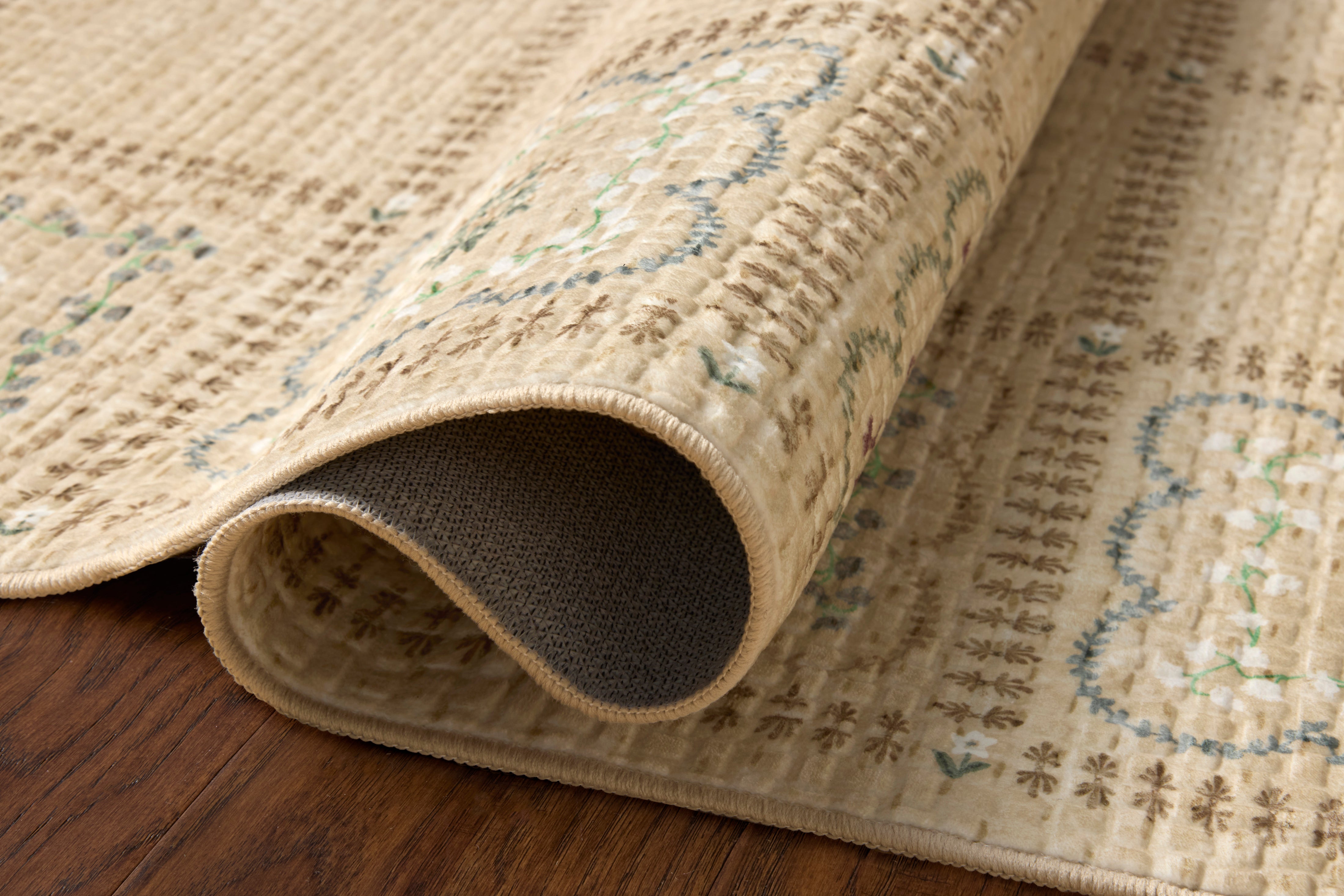 Rifle Paper Co. x Loloi Orchard Natural / Multi Machine Washable Rug RUGS - synthetic Loloi