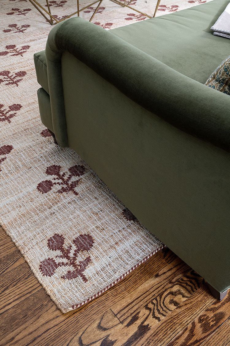 Orchard Bloom Hand Woven Jute Rug RUGS - jute Momeni