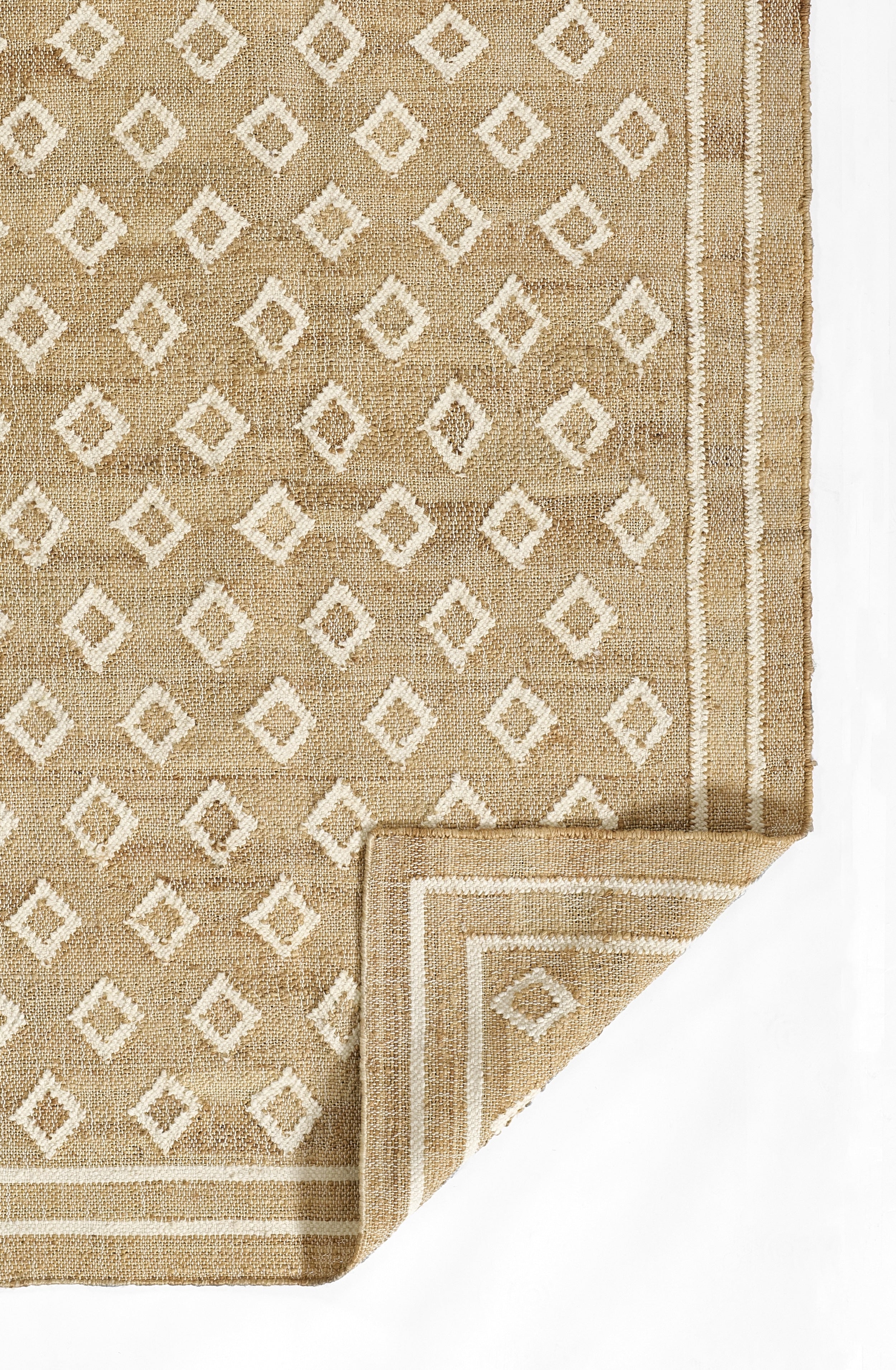 Orchard Diamond Hand Woven Jute Rug RUGS - jute Momeni