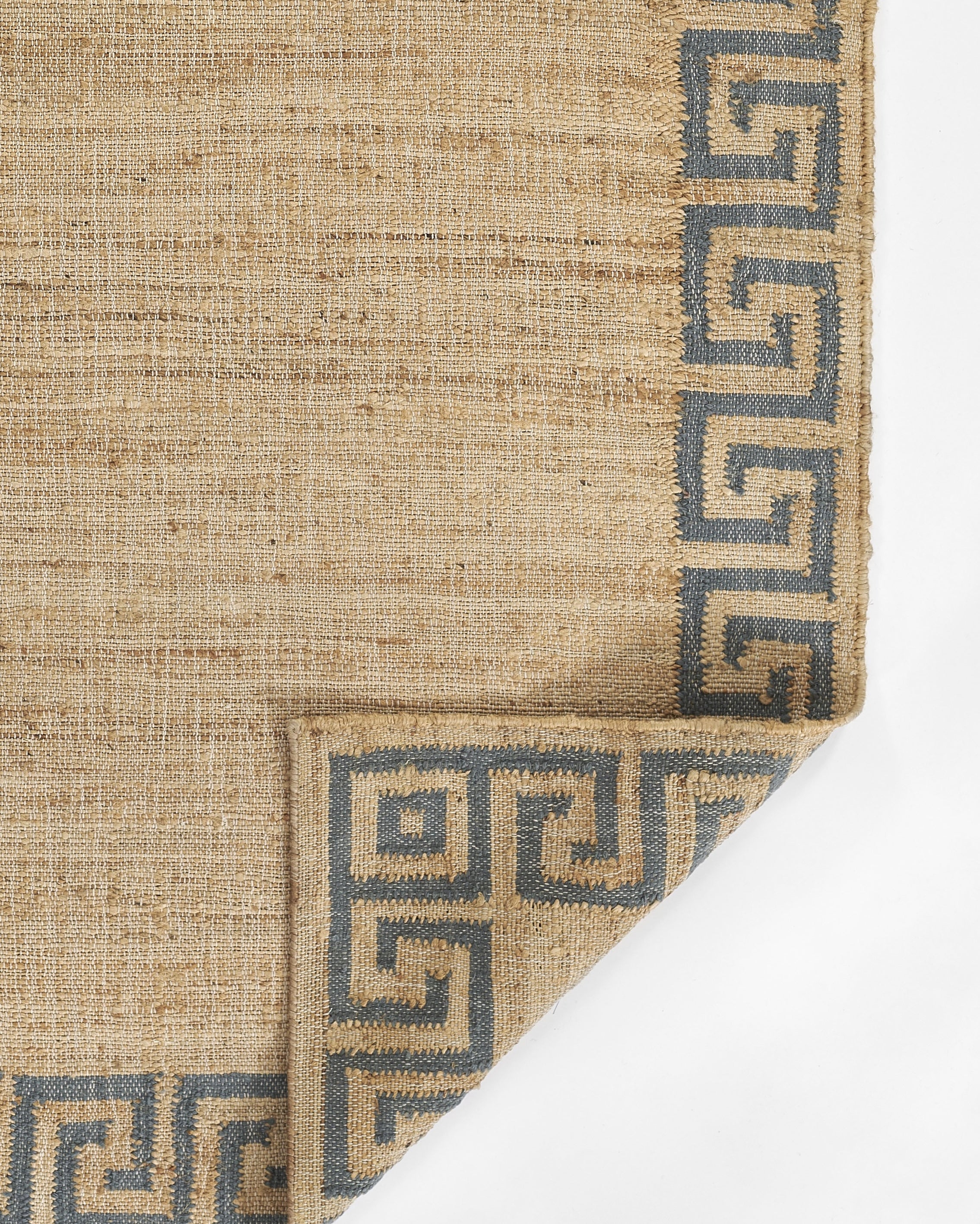 Orchard Greek Key Hand Woven Jute Rug RUGS - jute Momeni