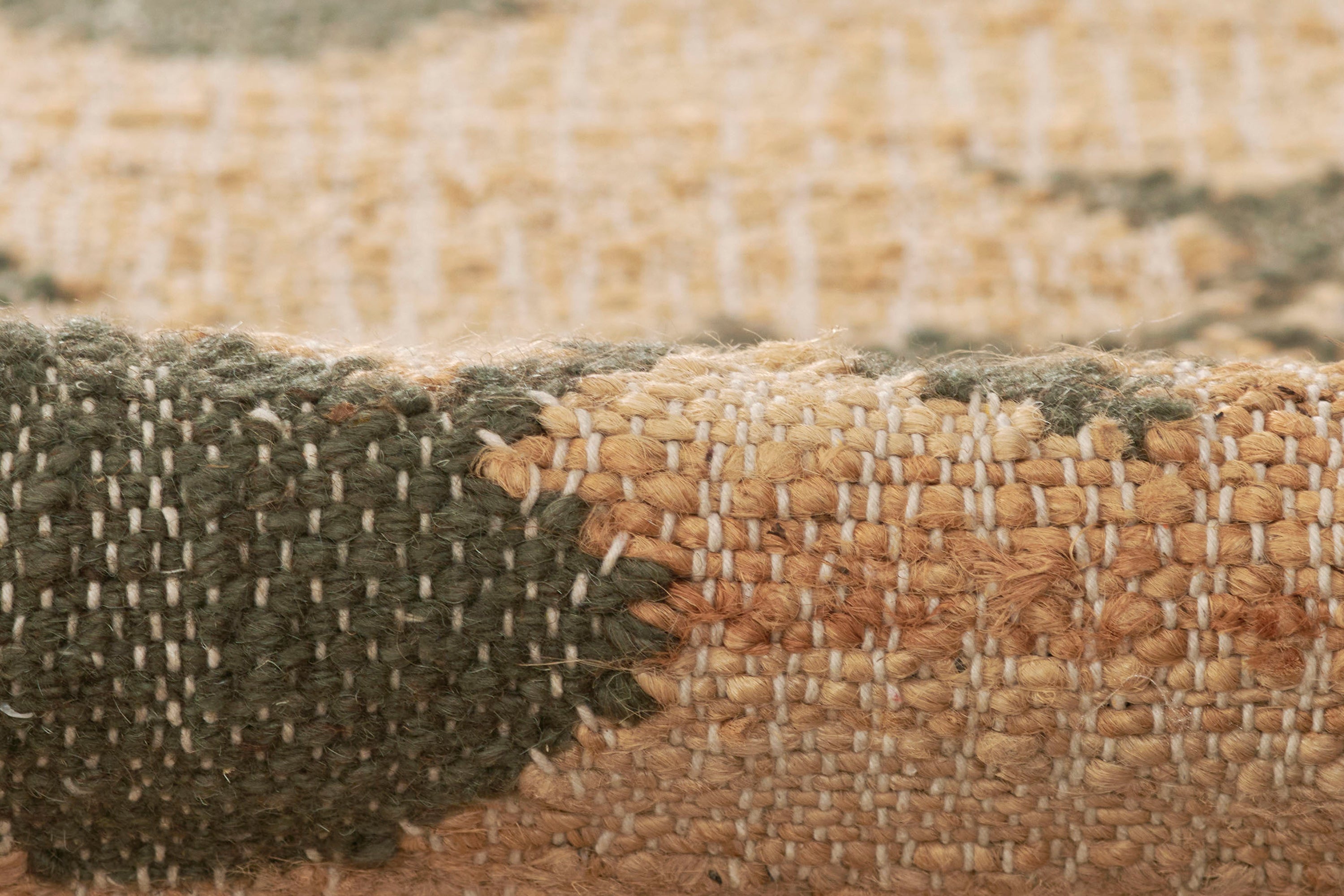 Orchard Block Print Hand Woven Jute Rug RUGS - jute Momeni