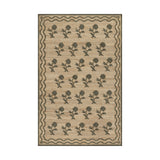 Orchard Block Print Hand Woven Jute Rug RUGS - jute Momeni Green 2' x 3'