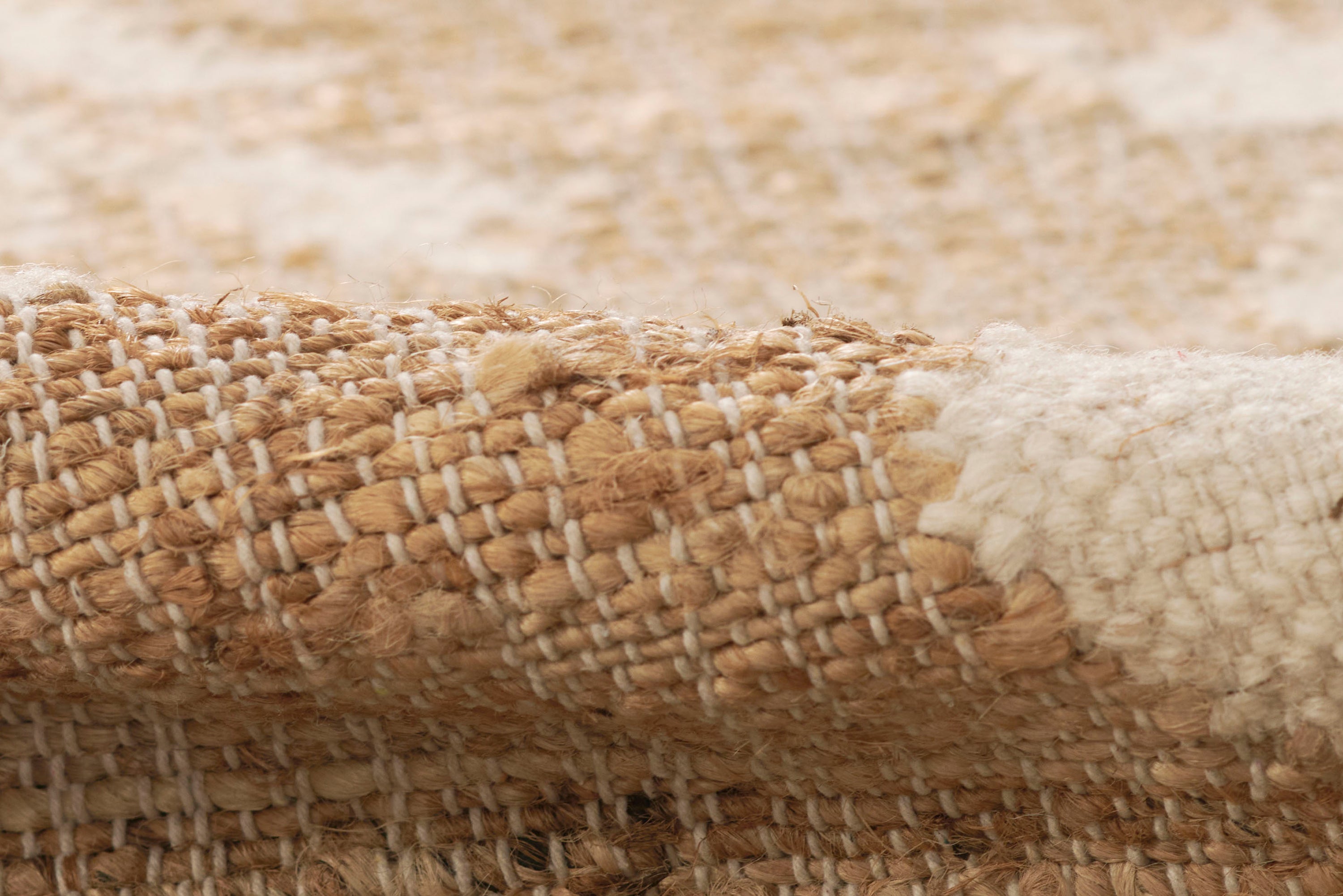 Orchard Block Print Hand Woven Jute Rug RUGS - jute Momeni