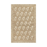 Orchard Block Print Hand Woven Jute Rug RUGS - jute Momeni Ivory 2' x 3'