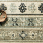 Loloi Owen Aqua / Ink Rug RUGS - wool Loloi