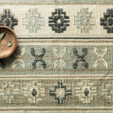 Loloi Owen Aqua / Ink Rug RUGS - wool Loloi