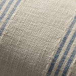 Magnolia Home by Joanna Gaines x Loloi Lincoln Natural / Blue Pillow Throw Pillows Loloi