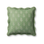 Rifle Paper Co x Loloi Paisley Pillow Throw Pillows Loloi Green / Multi 22x22 Cover Only