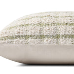 Magnolia Home by Joanna Gaines x Loloi Erin Ivory / Green Pillow FINNBIRD - teether Loloi