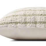 Magnolia Home by Joanna Gaines x Loloi Erin Ivory / Green Pillow FINNBIRD - teether Loloi