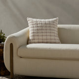 Magnolia Home by Joanna Gaines x Loloi Erin Ivory / Natural Pillow Throw Pillows Loloi