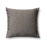 Magnolia Home by Joanna Gaines x Loloi Jett Pillow Cover 1 - PILLOWS - essentials Loloi Grey 22" x 22" Cover Only