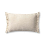 Magnolia Home by Joanna Gaines x Loloi Jett Pillow Cover 1 - PILLOWS - essentials Loloi Ivory 13" x 21" Cover Only