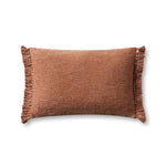 Magnolia Home by Joanna Gaines x Loloi Jett Pillow Cover 1 - PILLOWS - essentials Loloi Rust 13" x 21" Cover Only
