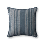Loloi Edmund Pillow Throw Pillows Loloi Blue / Ivory 20" x 20" Cover Only