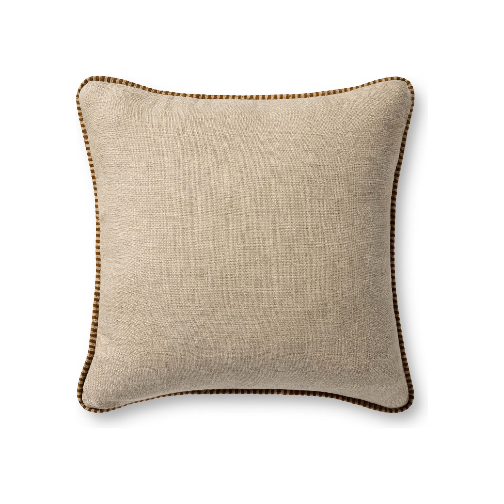 Loloi Loretta Pillow Throw Pillows Loloi Mustard 22x22 Cover Only