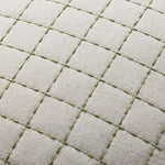 Magnolia Home by Joanna Gaines x Loloi Hattie Natural / Green Pillow Throw Pillows Loloi