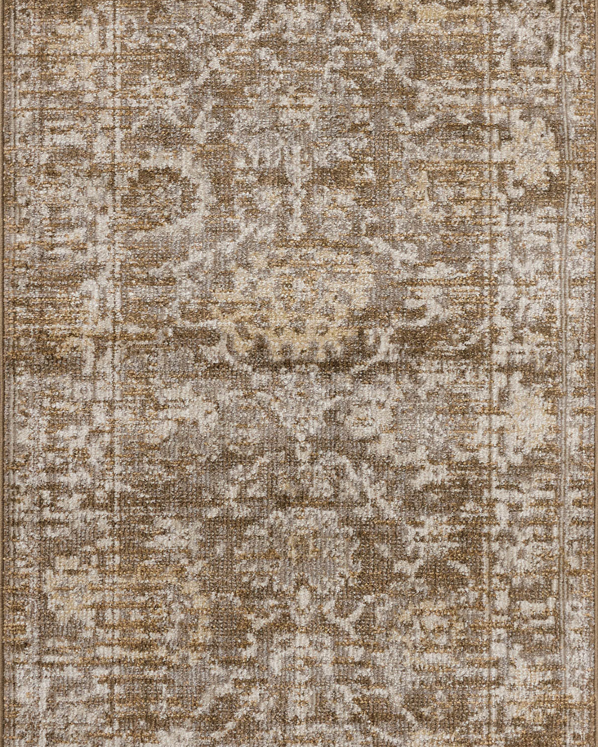 Magnolia Home by Joanna Gaines x Loloi Pace Bark / Natural Rug RUGS - synthetic Loloi 18" x 18" sample