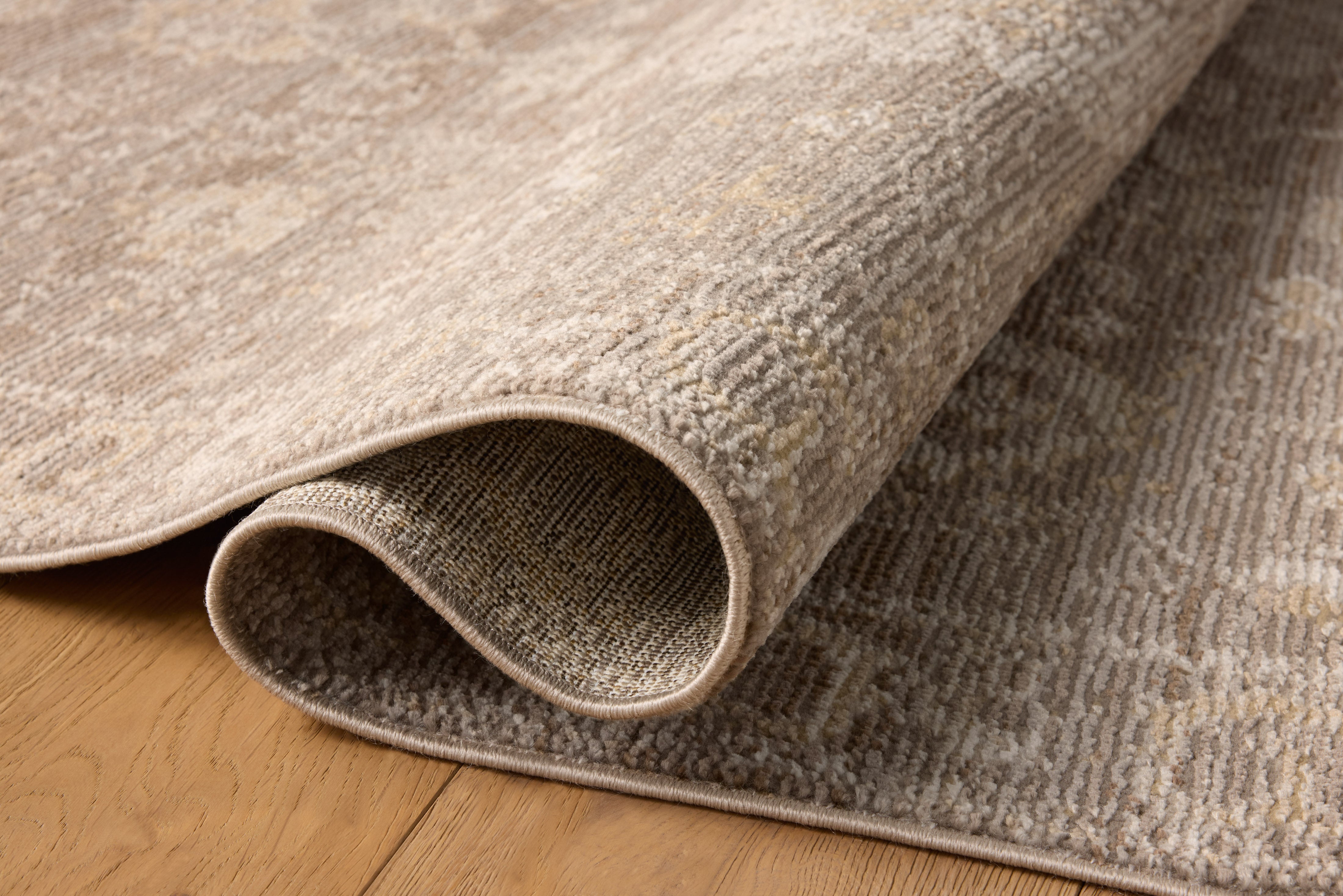 Joanna Gaines x Loloi Pace Taupe / Wheat Rug RUGS - synthetic Loloi
