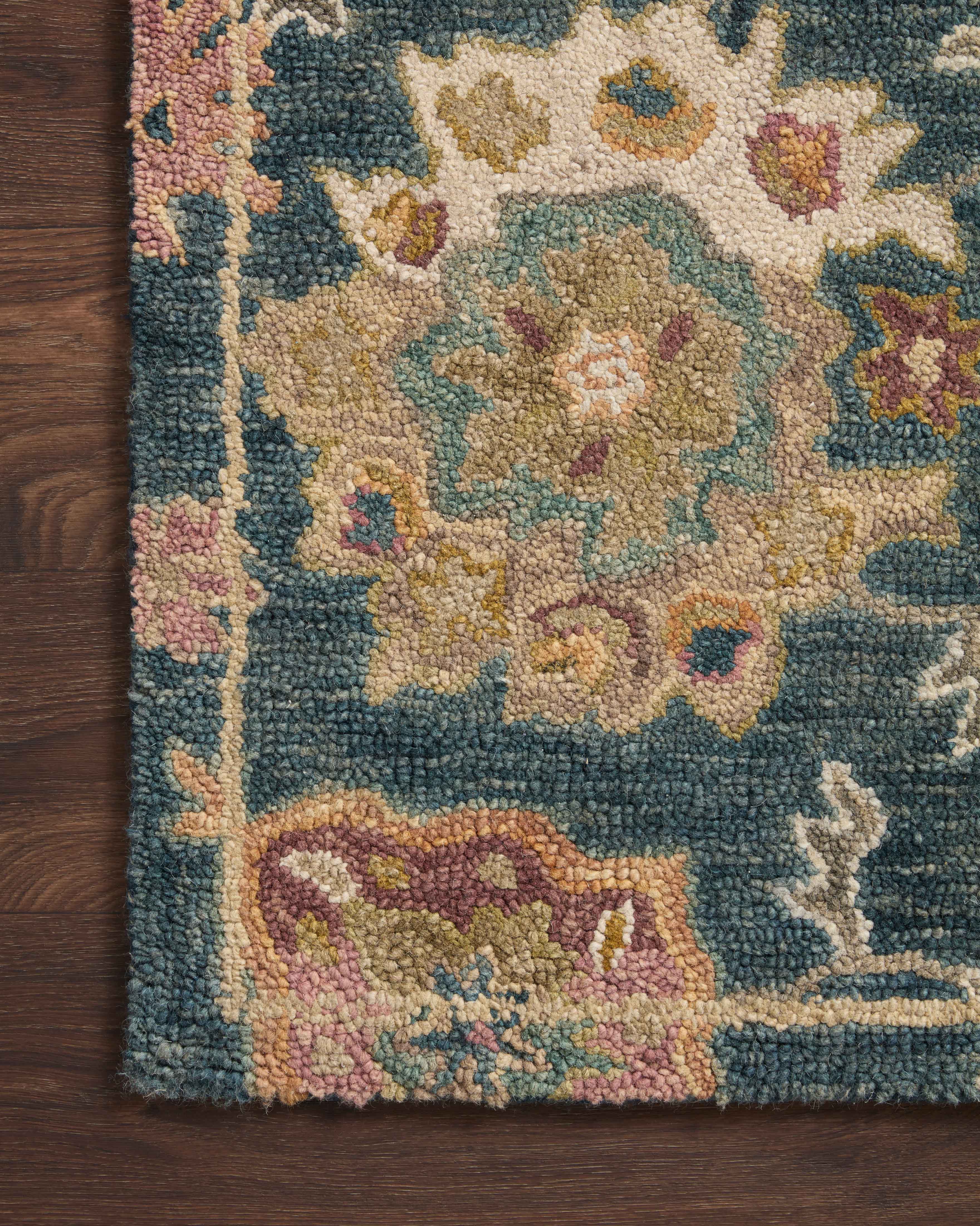 Loloi Padma Navy / Multi Rug RUGS - wool Loloi