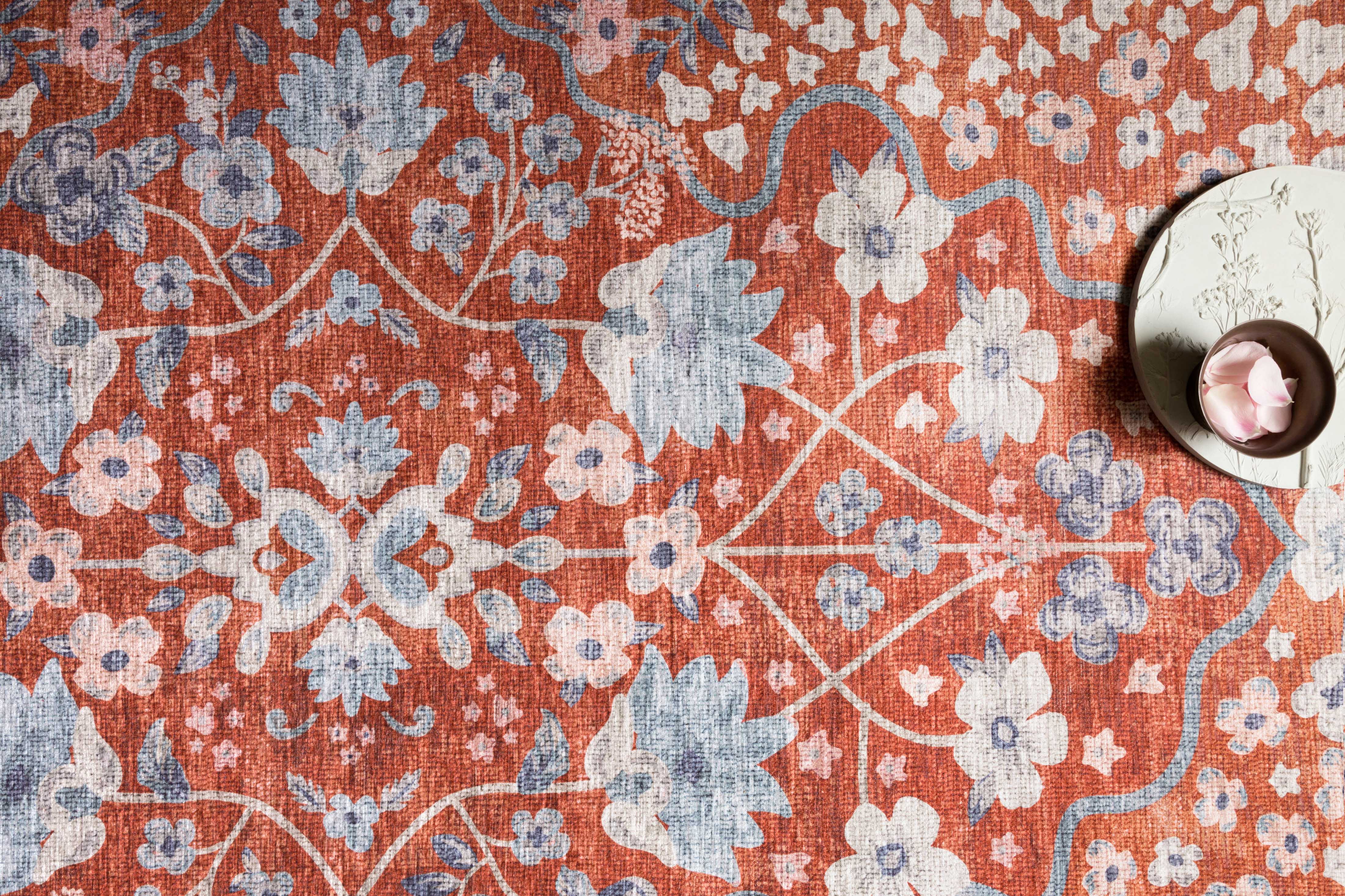 Rifle Paper Co. x Loloi Palais Crimson Rug