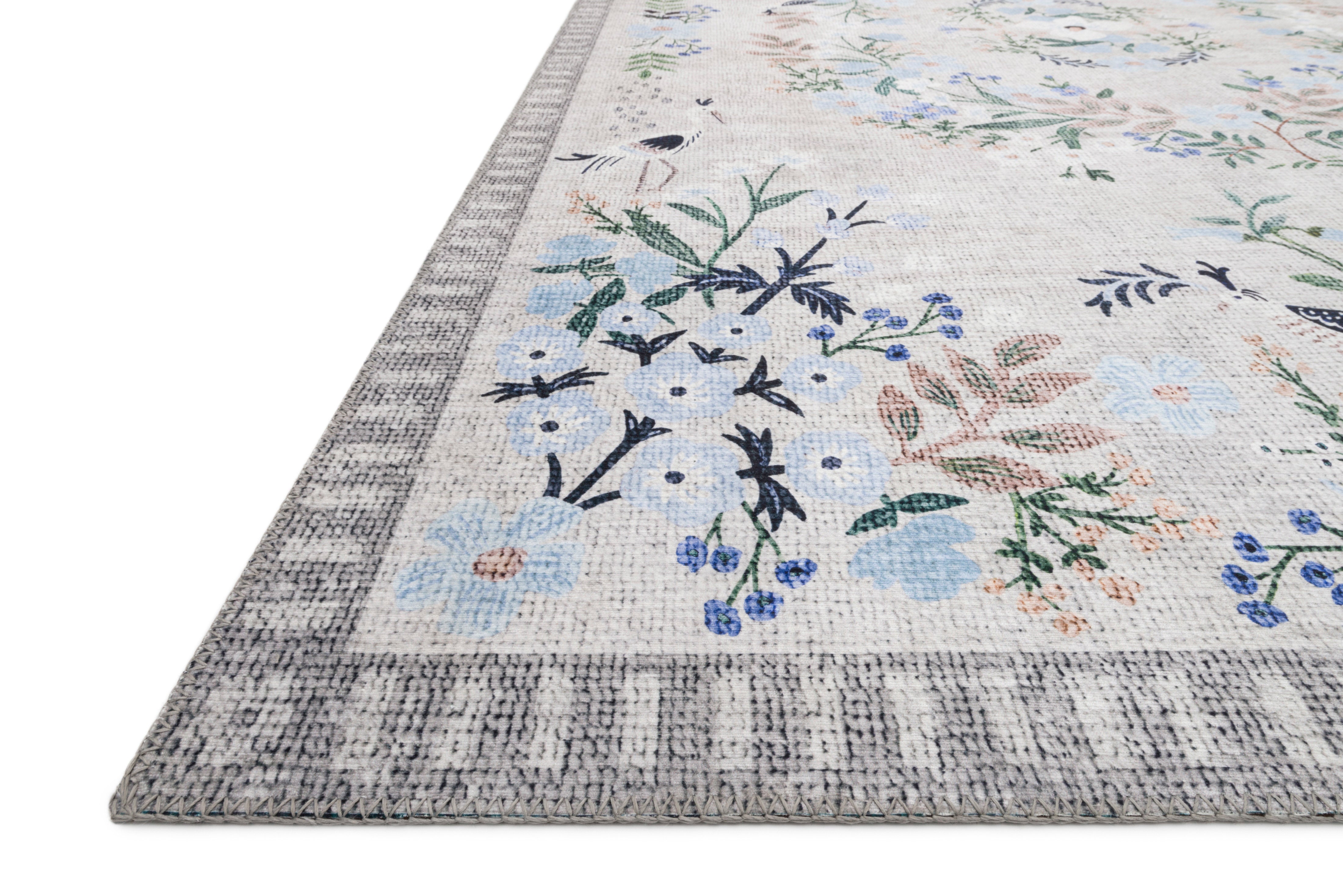 Rifle Paper Co. x Loloi Palais Stone / Grey Rug
