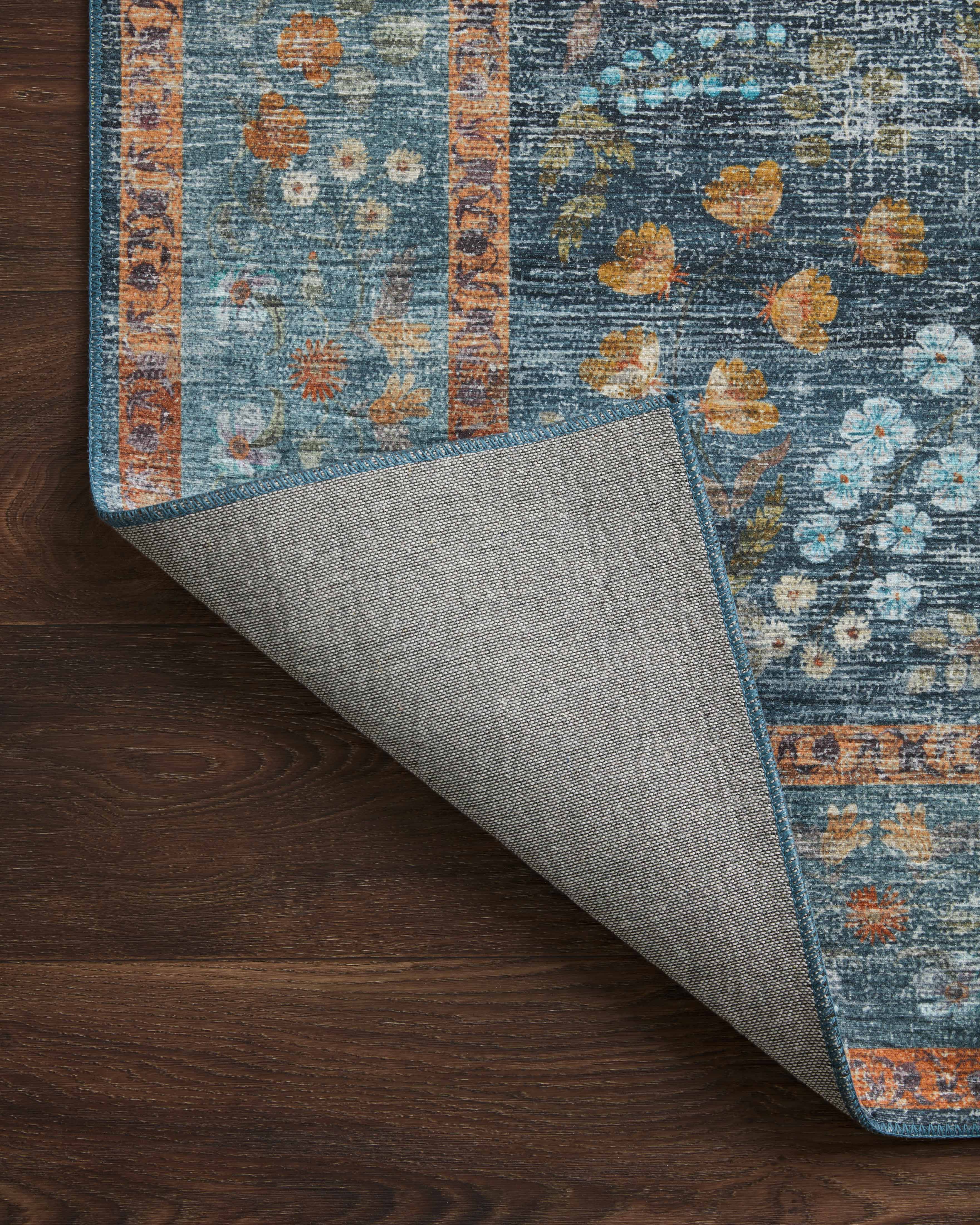 Rifle Paper Co. x Loloi Palais Navy Rug No.2 RUGS - synthetic Loloi