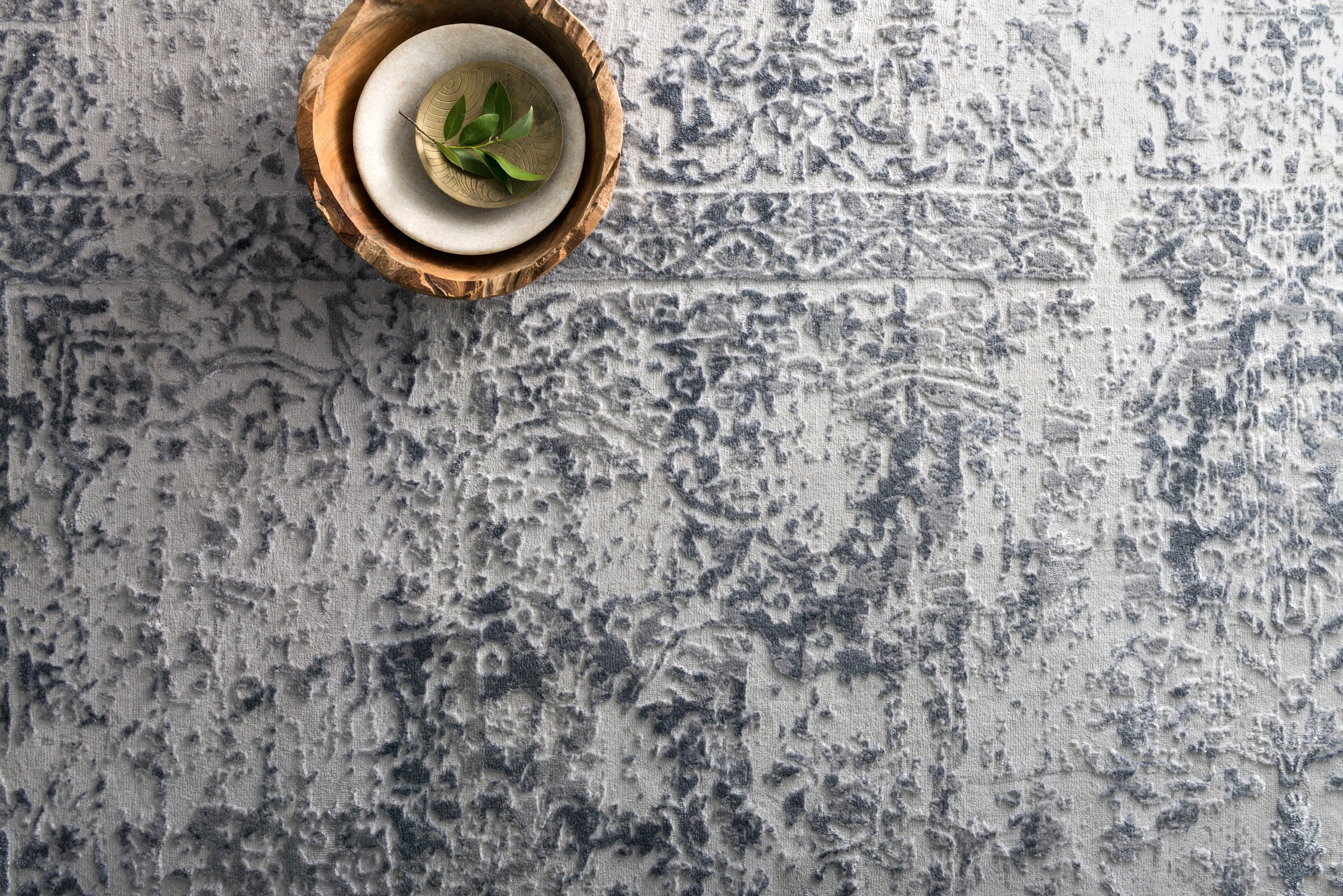 Loloi Patina Silver / Lt. Grey Rug RUGS - synthetic Loloi