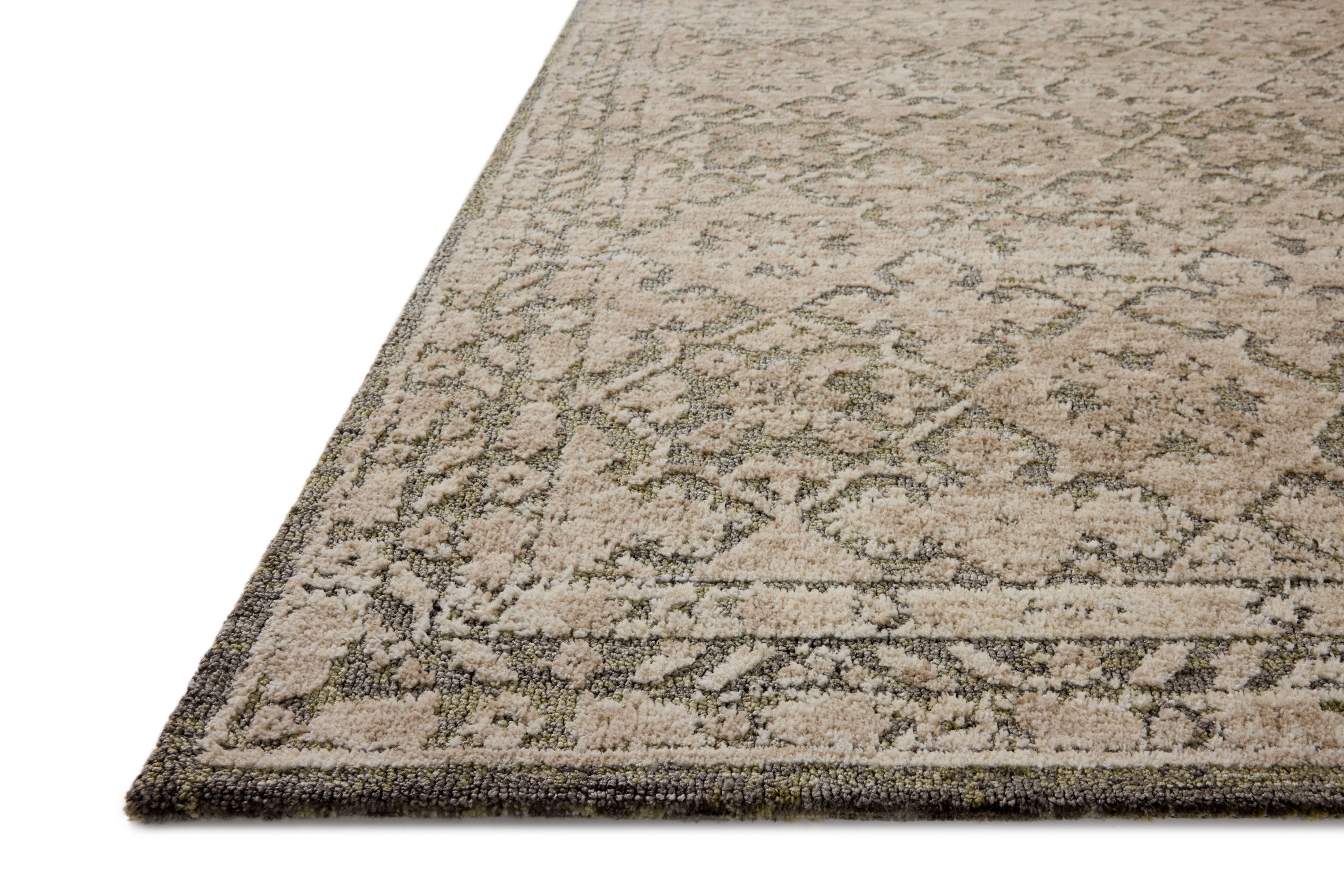 Loloi Percival Sage / Stone Rug RUGS - synthetic Loloi