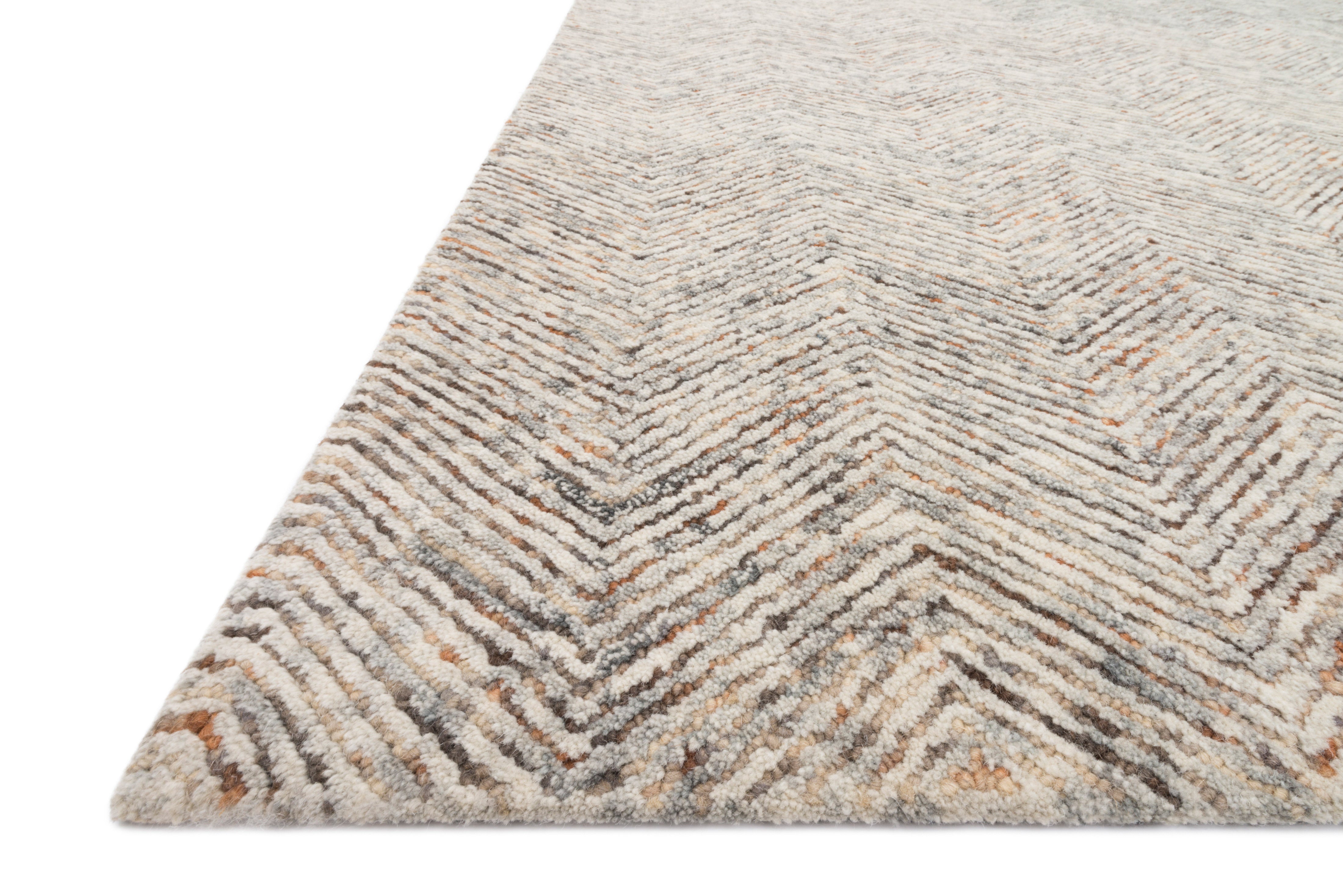 Loloi Peregrine Lt Grey / Multi Rug RUGS - wool Loloi