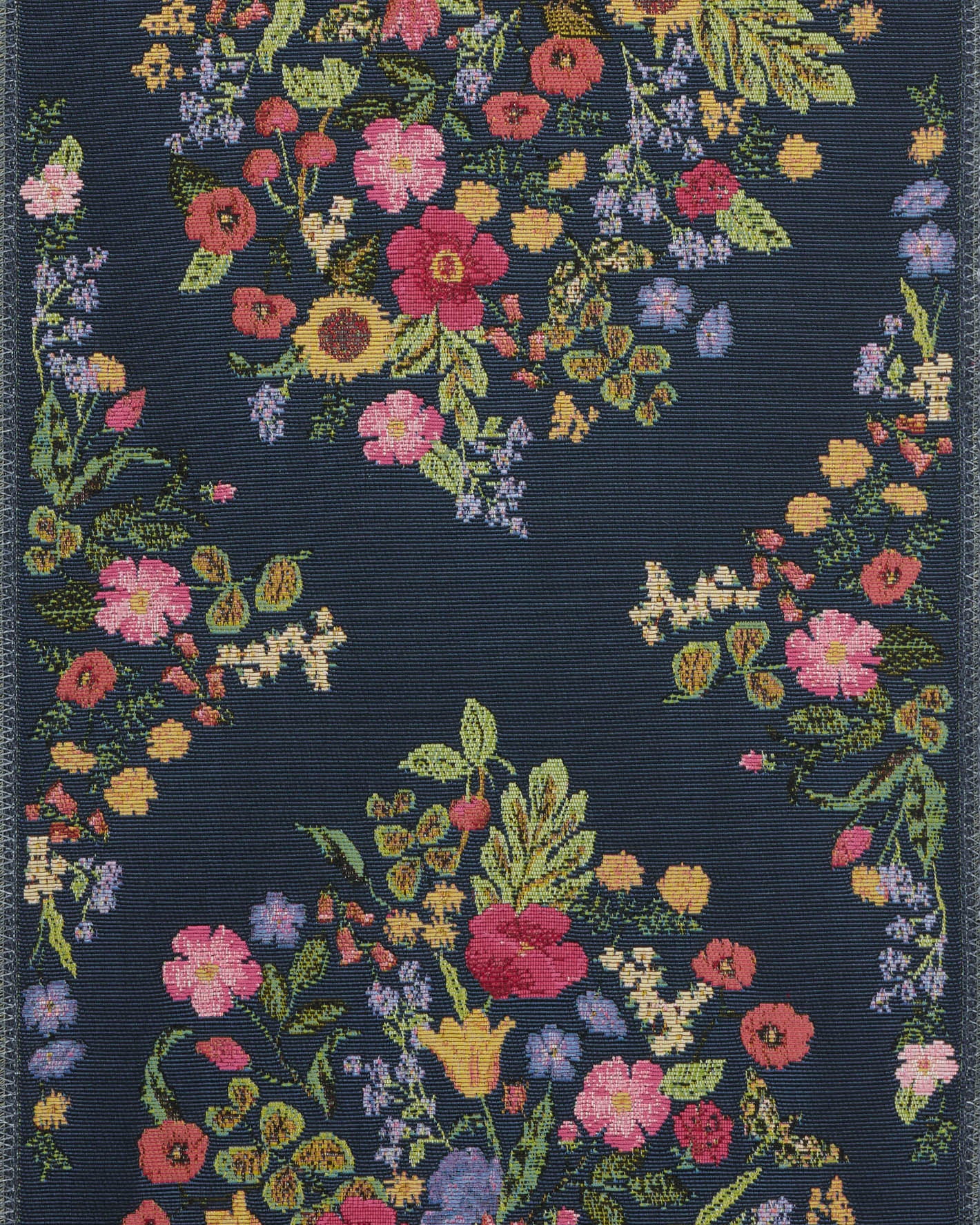 Rifle Paper Co. x Loloi Perennial Navy Rug RUGS - synthetic Loloi