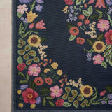 Rifle Paper Co. x Loloi Perennial Navy Sample Rug RUGS - synthetic Loloi