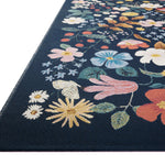 Rifle Paper Co. x Loloi Perennial Black Rug No.2 RUGS - synthetic Loloi 2'5" x 3'11"