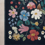 Rifle Paper Co. x Loloi Perennial Black Rug No.2 RUGS - synthetic Loloi 2'5" x 3'11"