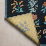Rifle Paper Co. x Loloi Perennial Black Sample Rug No.2 RUGS - synthetic Loloi