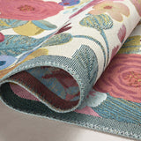 Rifle Paper Co. x Loloi Perennial Rose / Multi Sample Rug RUGS - synthetic Loloi