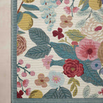 Rifle Paper Co. x Loloi Perennial Garden Party Rose / Multi Rug 5-Rugs - indoor/outdoor Loloi