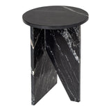 Gwen Accent Table FURNITURE - accent table Moe's Furniture Black Marble