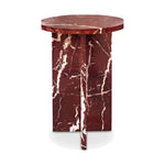Gwen Accent Table FURNITURE - accent table Moe's Furniture Rosso Levante Marble
