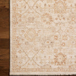 Chris Loves Julia x Loloi Palma Natural / Spice Rug RUGS - synthetic Loloi
