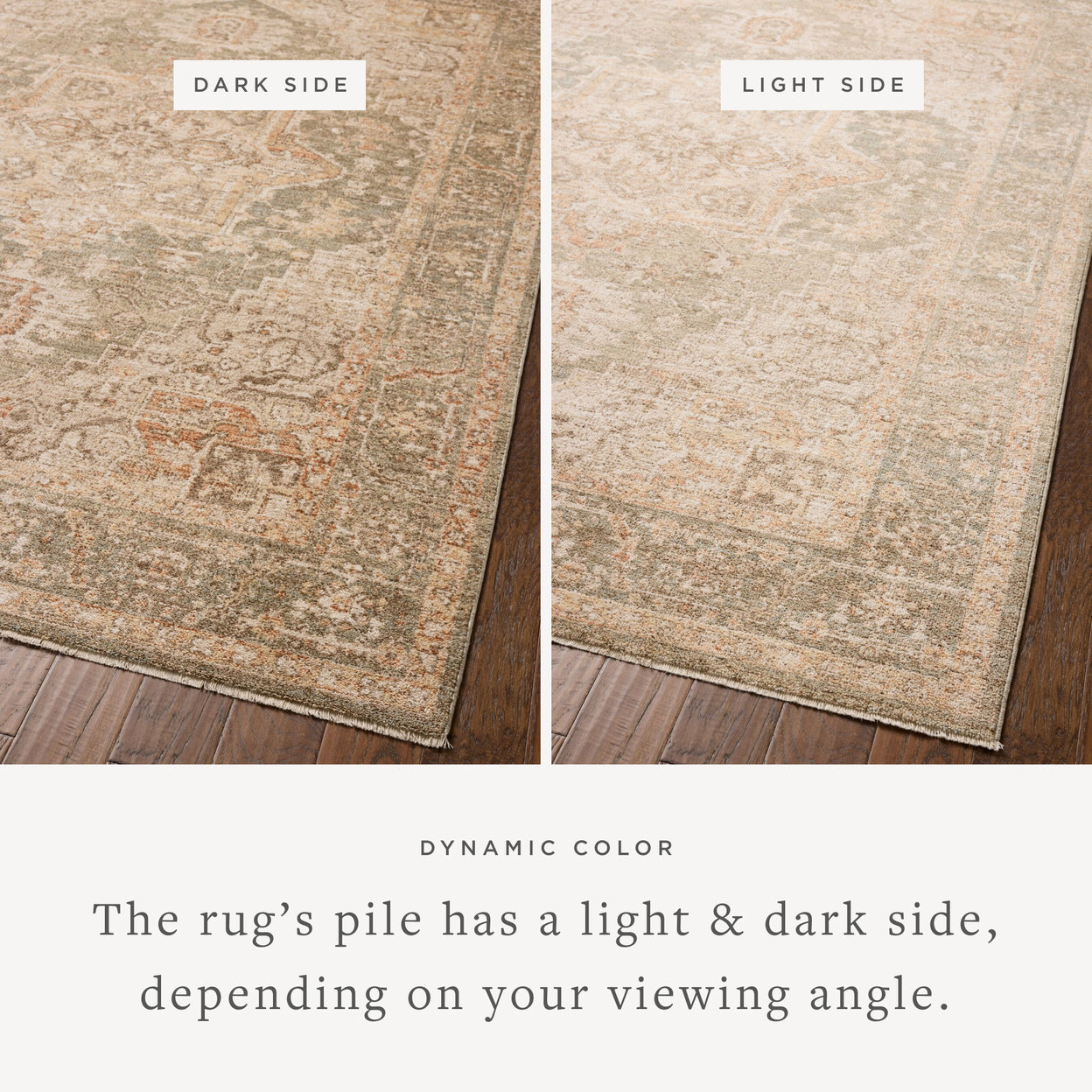 OVERSTOCK - Chris Loves Julia x Loloi Palma Olive / Spice Rug - 7'10" x 10' IN STORE - Sale Rugs Loloi