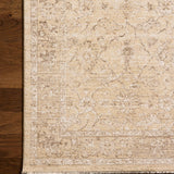 Chris Loves Julia x Loloi Palma Wheat / Bark Rug RUGS - synthetic Loloi