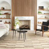 Chris Loves Julia x Loloi Polly Beige / Tobacco Rug 0-RUGS - jute Loloi