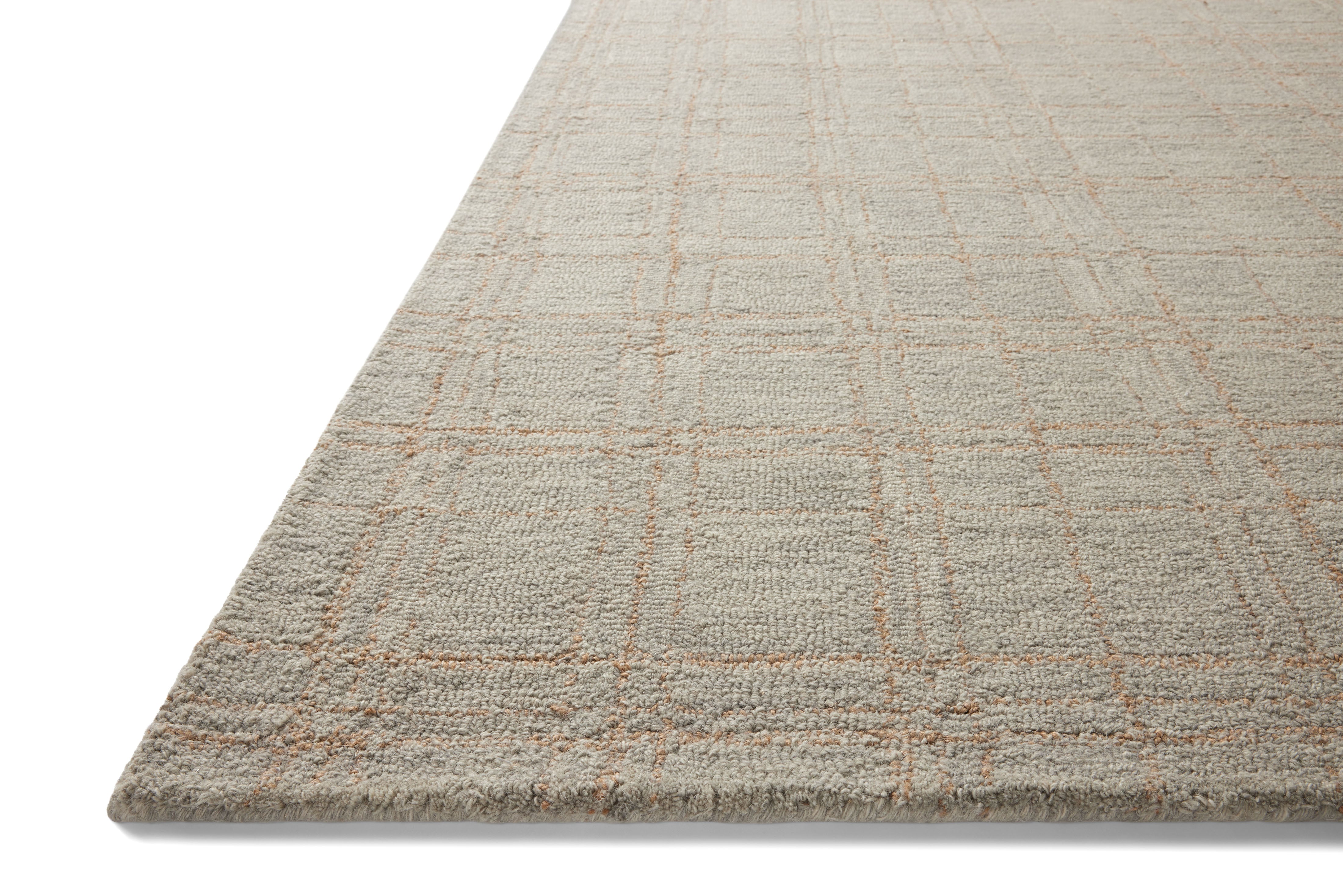 Chris Loves Julia x Loloi Polly Fog / Wheat Rug 0-RUGS - jute Loloi