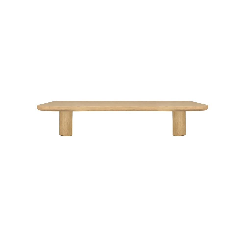 Alda Dining Bench Large Natural Furniture - Dining Benches Moe's Furniture